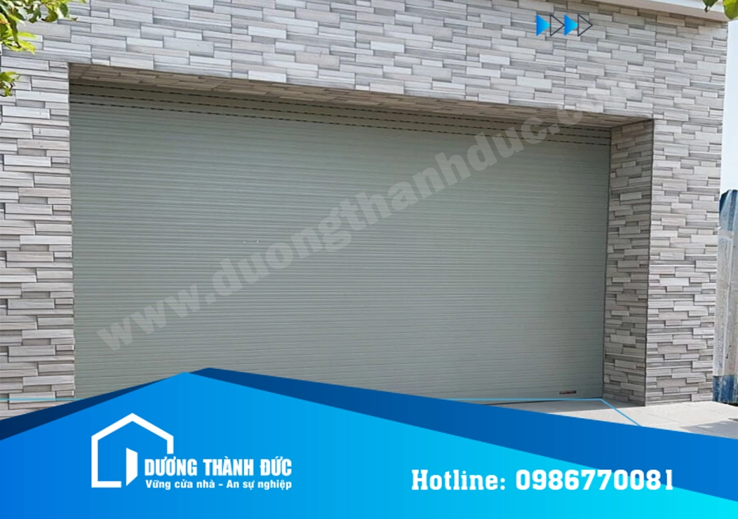 Cửa Cuốn Doortech D10i Nan Nhôm Khe Thoáng