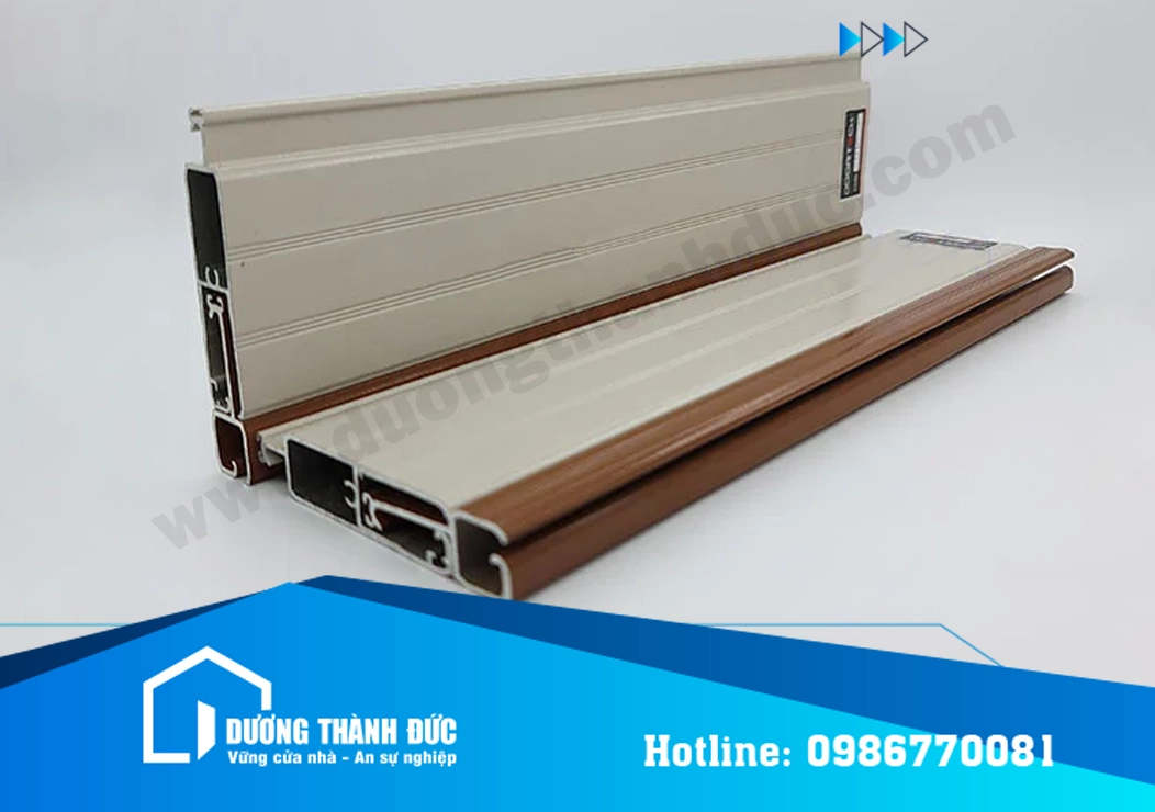 Cửa Cuốn Doortech D70 Nan Nhôm Khe Thoáng | Dày 1.1 - 2.3mm