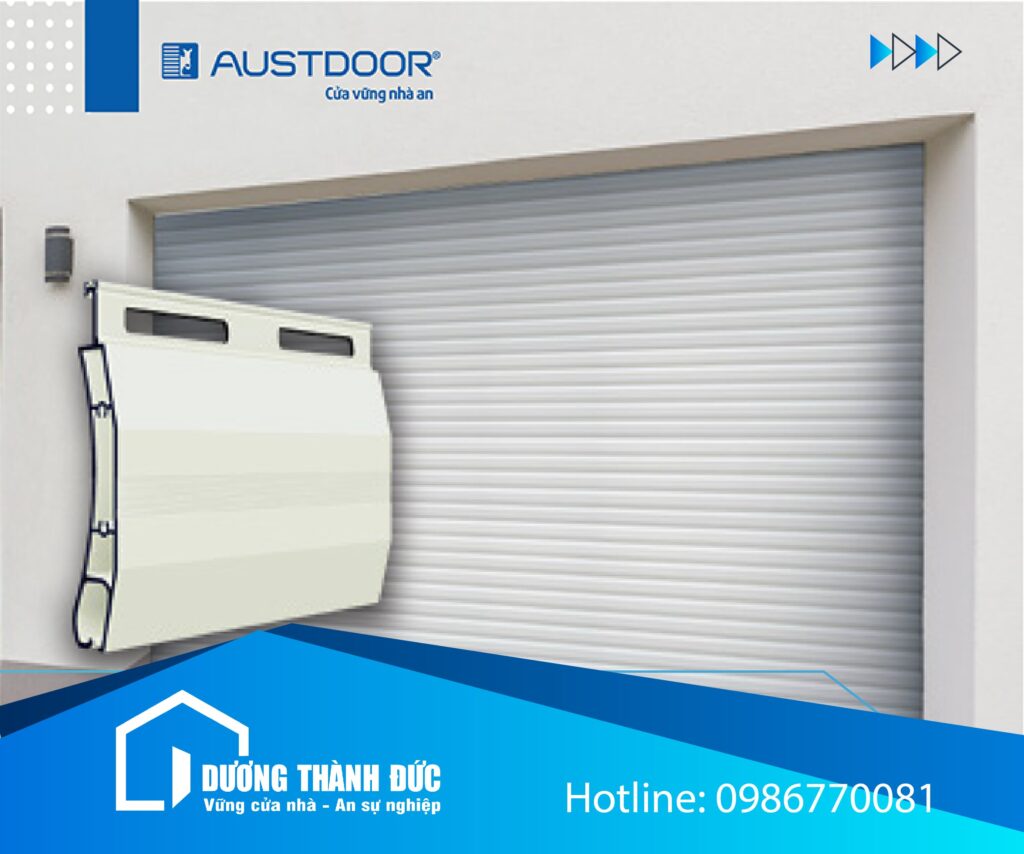 Cửa Cuốn Nan Nhôm Siêu Trường Austdoor Bigos B100S