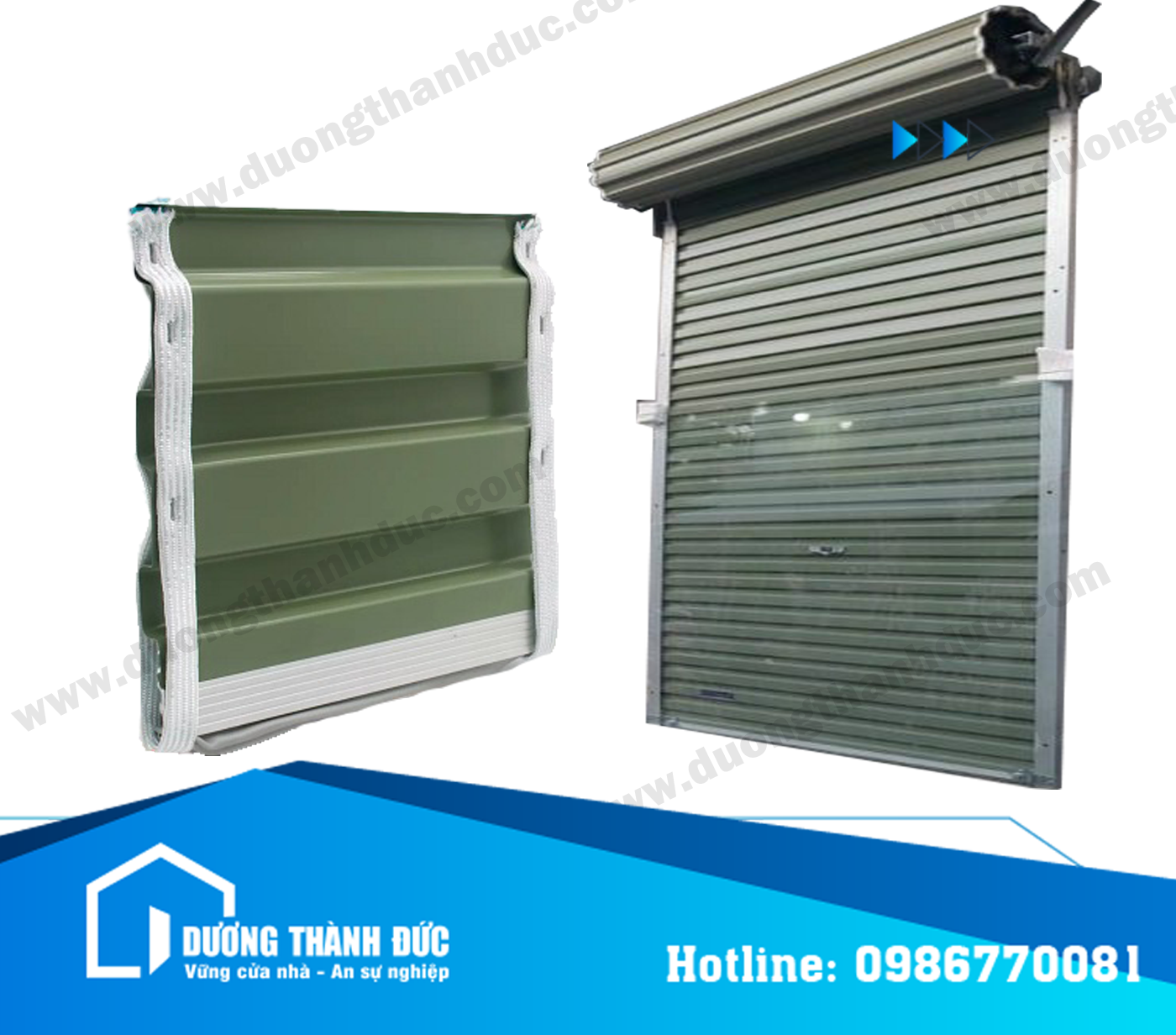 Cửa Cuốn Tấm Liền Austdoor Series 3 TM Austroll