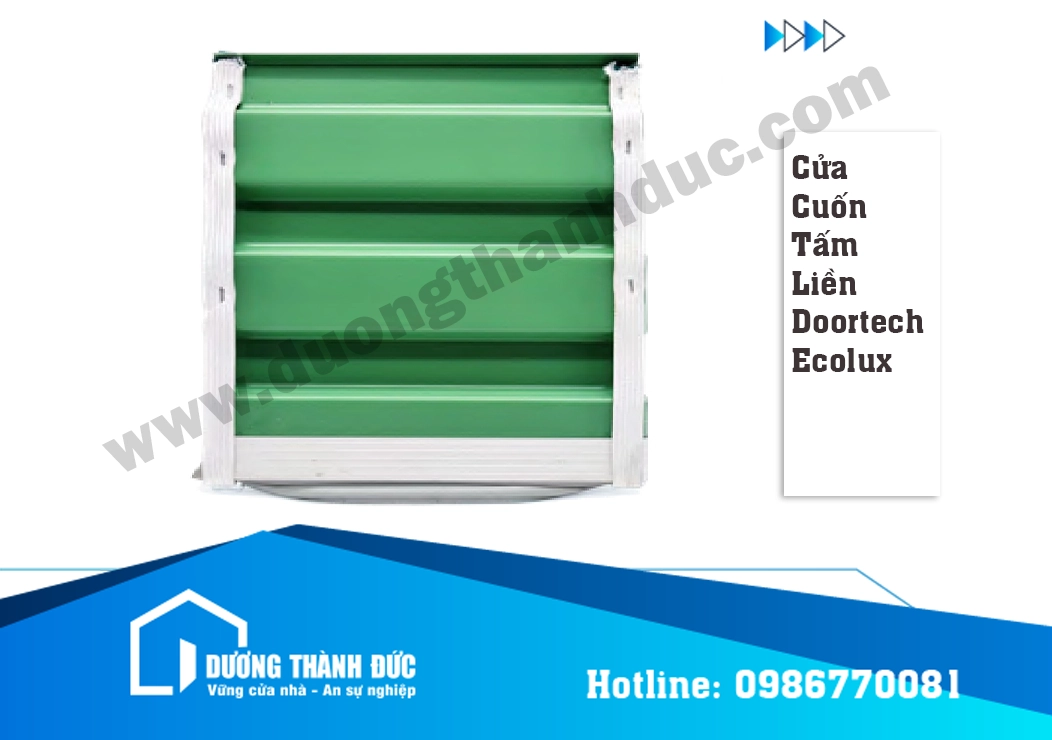 Cửa Cuốn Tấm Liền Doortech Ecolux