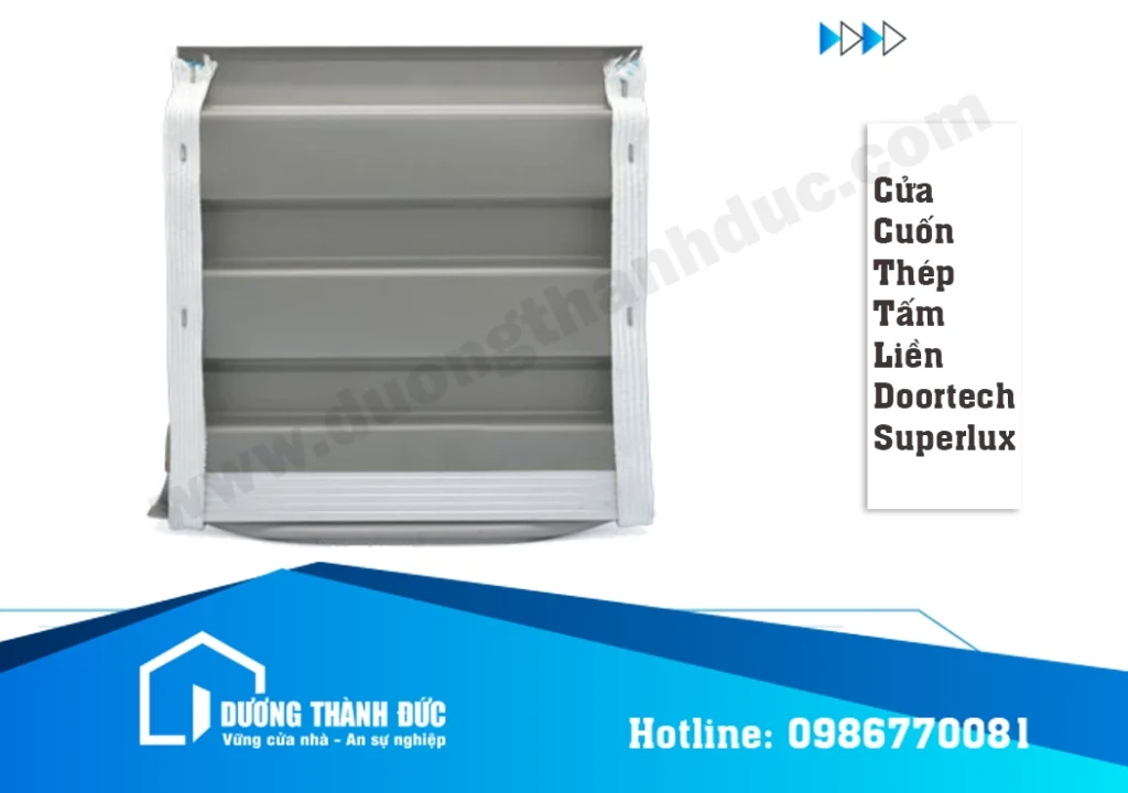 Cửa Cuốn Tấm Liền Doortech Superlux