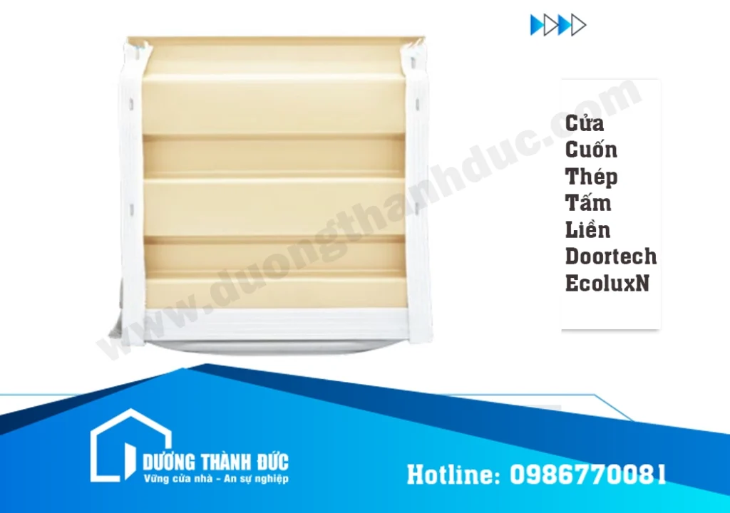 Cửa Cuốn Thép Tấm Liền Doortech EcoluxN