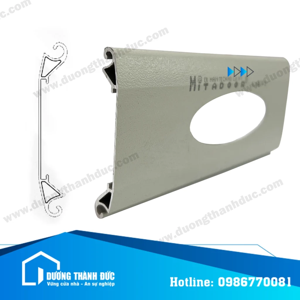 Cửa Cuốn Lỗ Thoáng Mitadoor LG71 Nan Nhôm