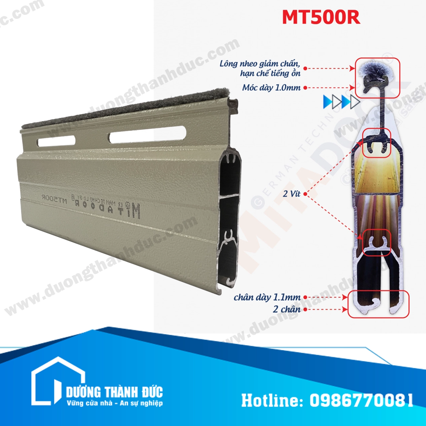 Cửa Cuốn Mitadoor MT500R