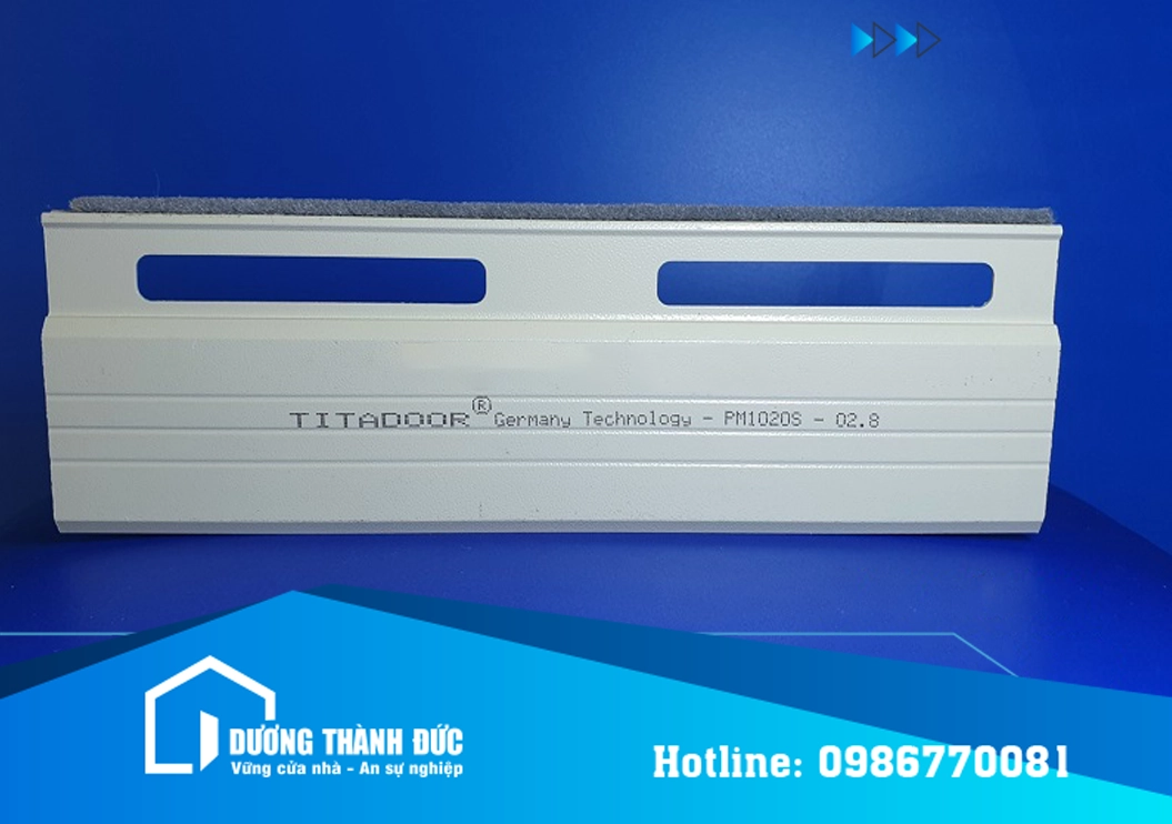 Cửa Cuốn Titadoor Nan Nhôm PM1020S