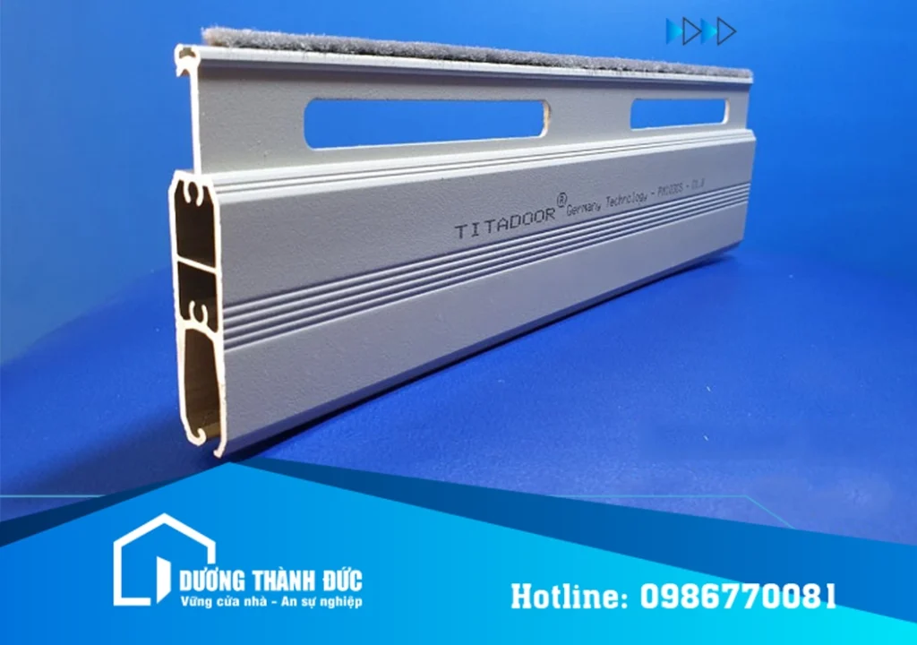 Cửa Cuốn Titadoor Nan Nhôm PM1030S
