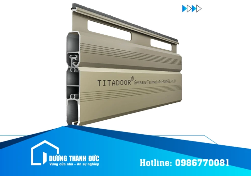 Cửa Cuốn Titadoor Nan Nhôm PM1095i