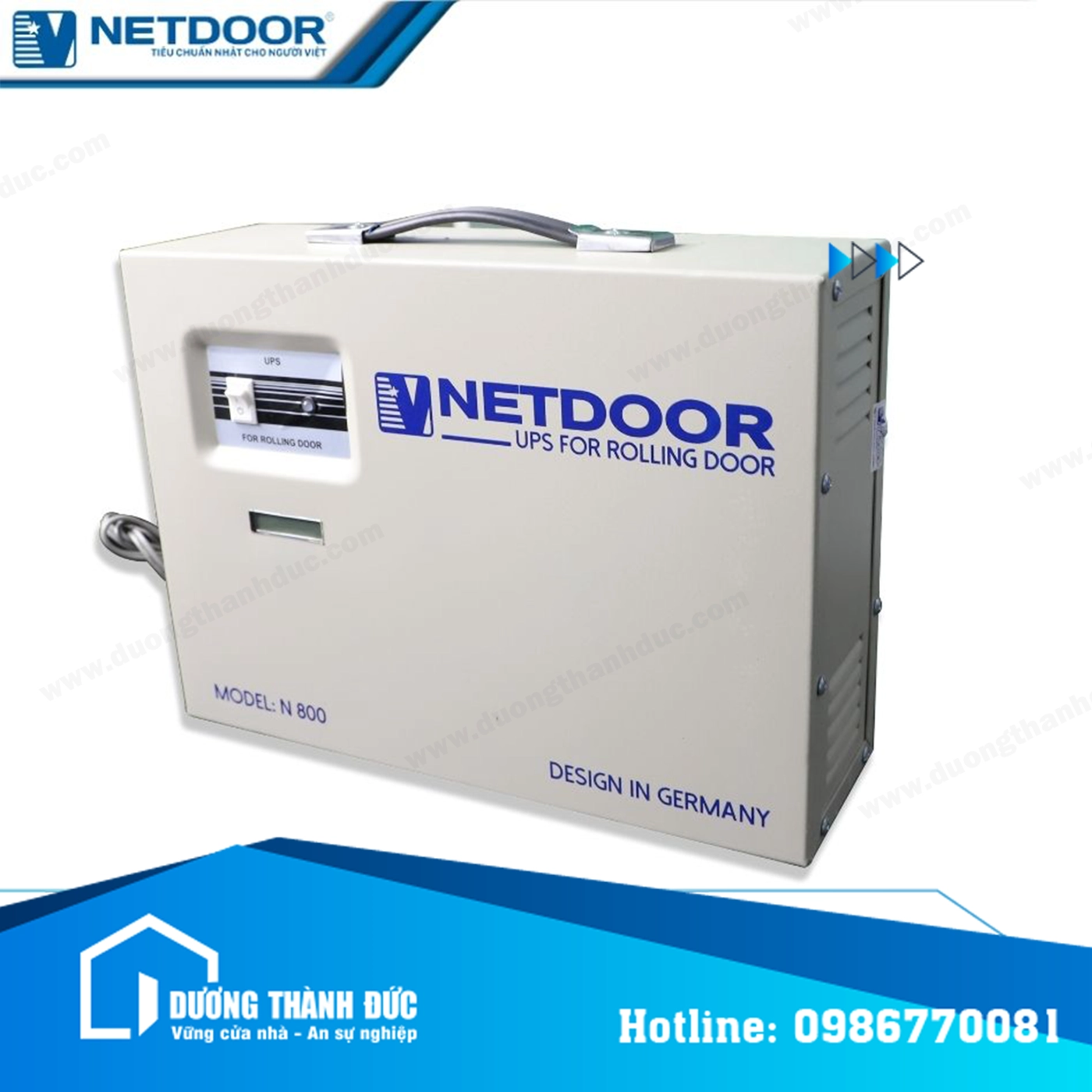 Lưu Điện Cửa Cuốn NETDOOR N800