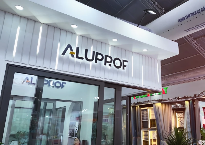 Gian hàng của Aluprof tại VIetbuild 2023