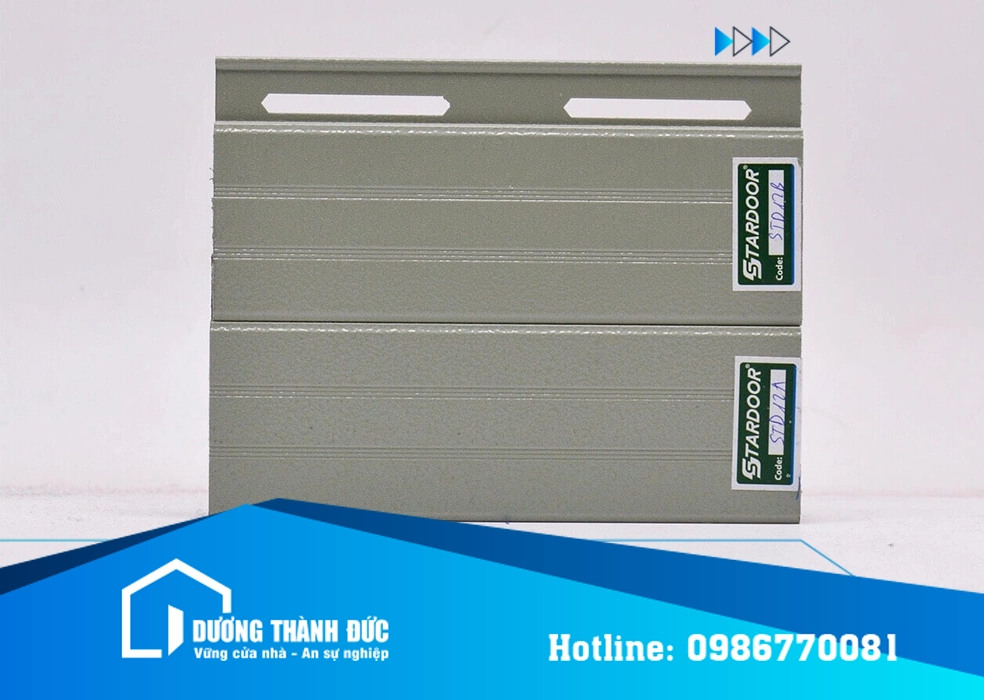 Cửa cuốn Stardoor STD12 Nan Nhôm