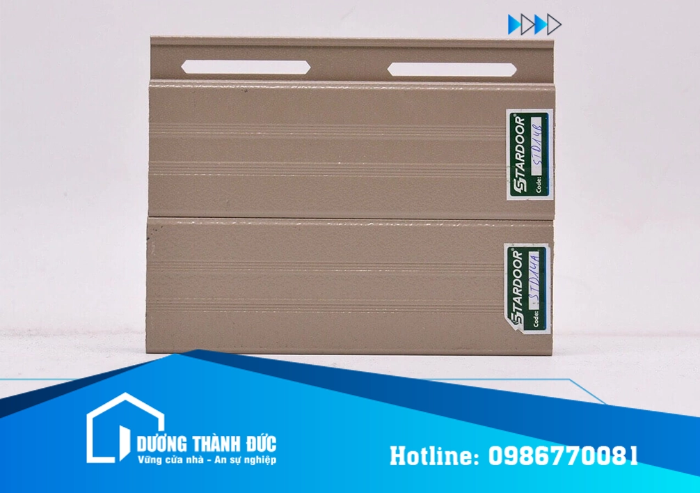 Cửa cuốn Stardoor STD14 Nan Nhôm