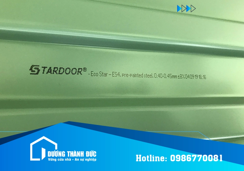 Cửa Cuốn Tấm Liền Stardoor New Star Ns