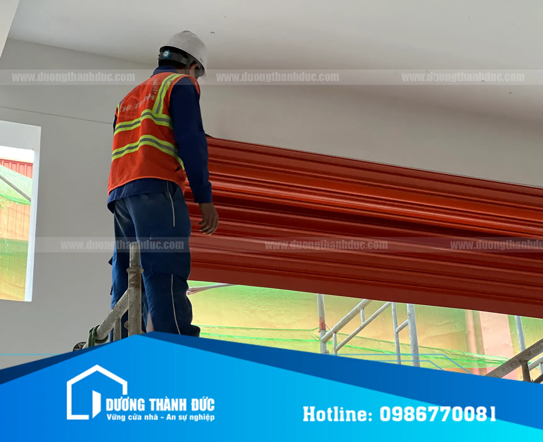 Thi Công Lắp Đặt Cửa Cuốn Công Nghiệp Tại Nhà Máy Sản Xuất NingBo ChangYa ở Tây Ninh