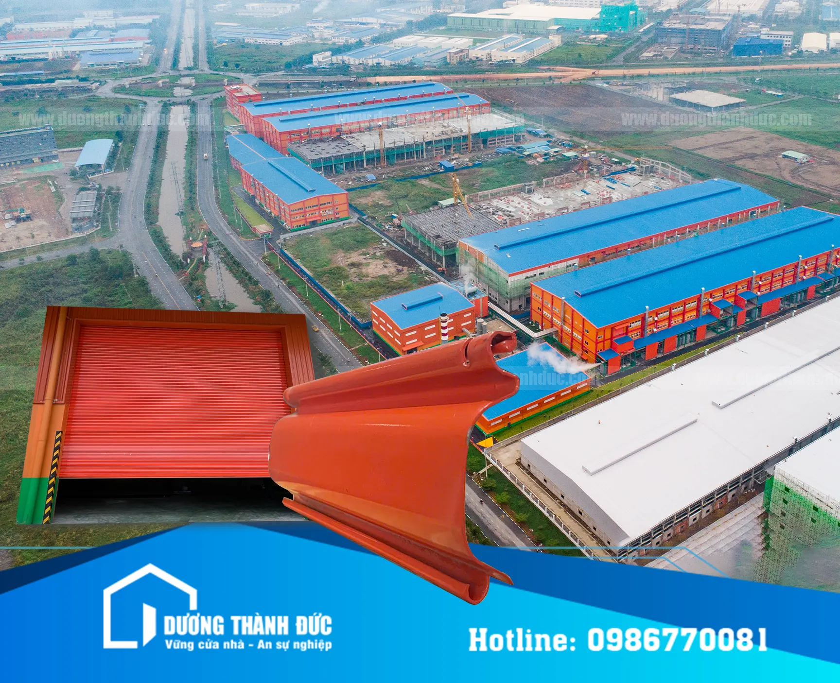 Thi Công Lắp Đặt Cửa Cuốn Công Nghiệp Tại Nhà Máy Sản Xuất NingBo ChangYa ở Tây Ninh