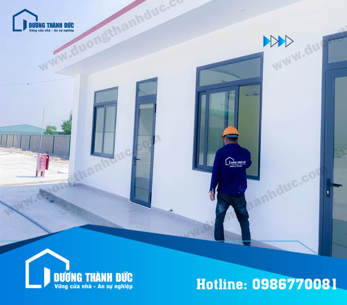 Thi Công Lắp Đặt Cửa Cuốn Công Nghiệp và Cửa Nhôm tại Nhà Máy BIGRFEET Bình Định