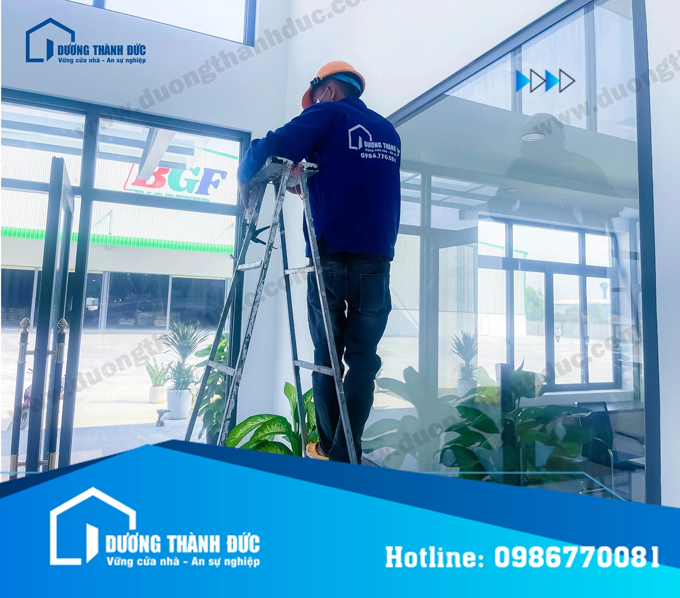 Thi Công Lắp Đặt Cửa Cuốn Công Nghiệp và Cửa Nhôm tại Nhà Máy BIGRFEET Bình Định