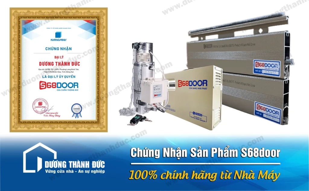 Cửa Cuốn S68door Biên Hòa