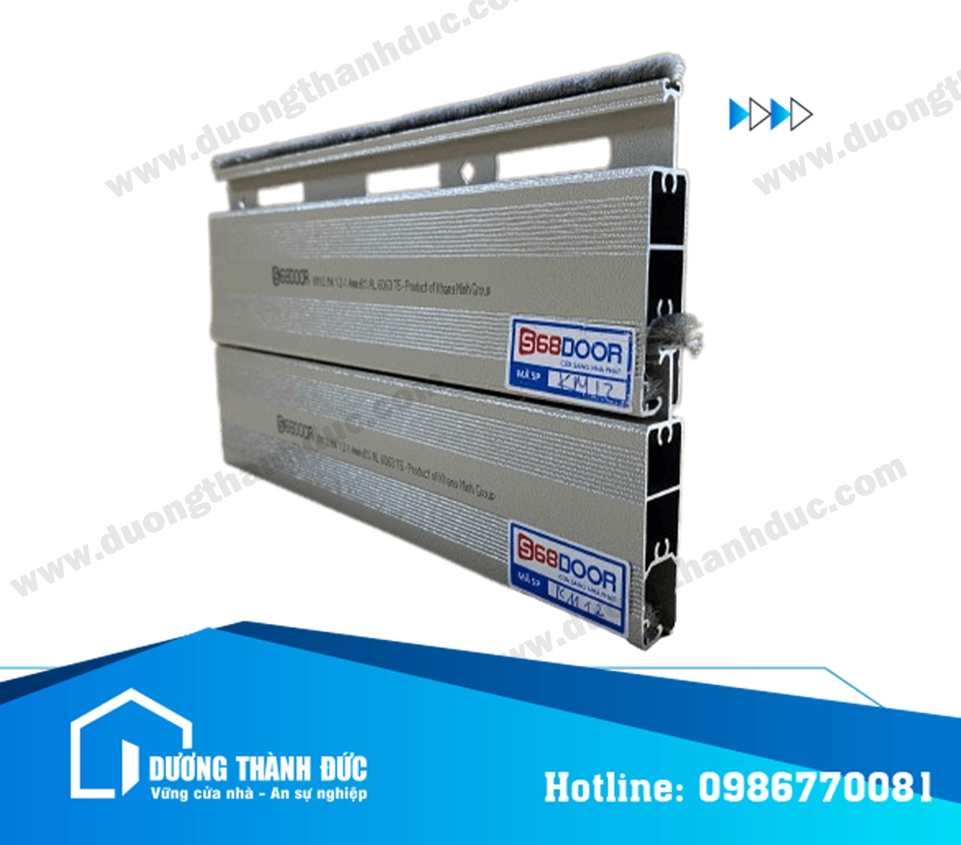 Cửa Cuốn S68door Khe Thoáng KM12