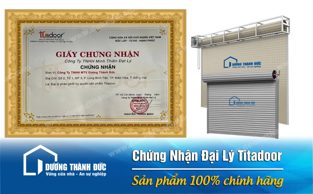 Cửa Cuốn Titadoor Biên Hòa Đồng Nai