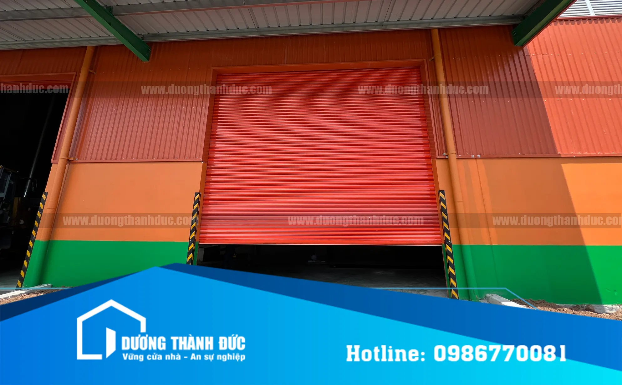 Cửa Cuốn nhà xưởng Đồng Nai Dương Thành Đức