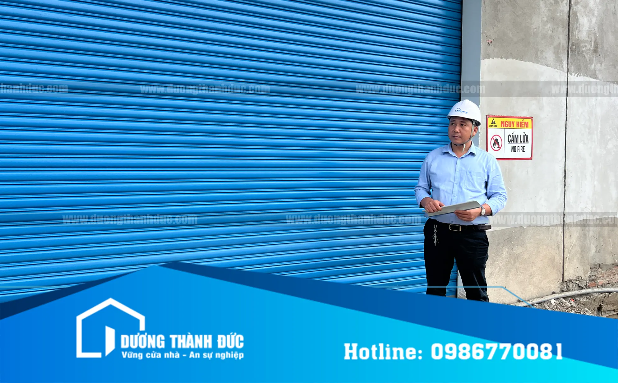 Cửa Cuốn nhà xưởng Đồng Nai Dương Thành Đức