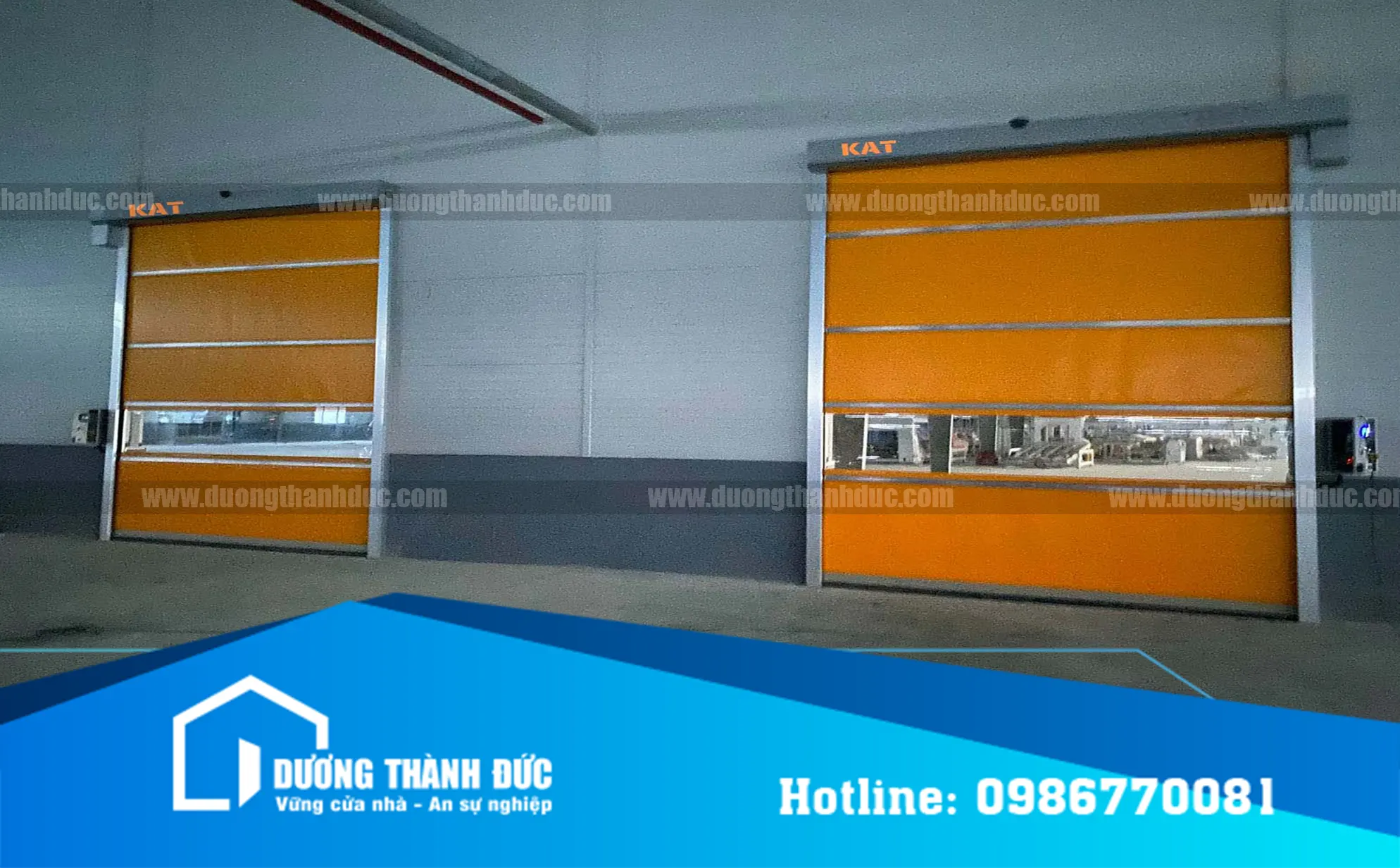 Cửa cuốn nhanh PVC Austdoor AD2000 AD2000i