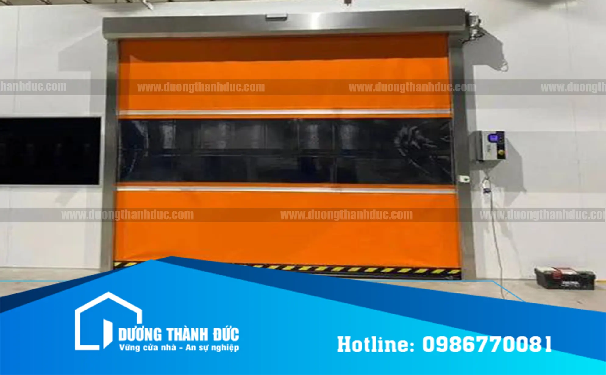 Cửa cuốn nhanh PVC Austdoor AD2000 AD2000i