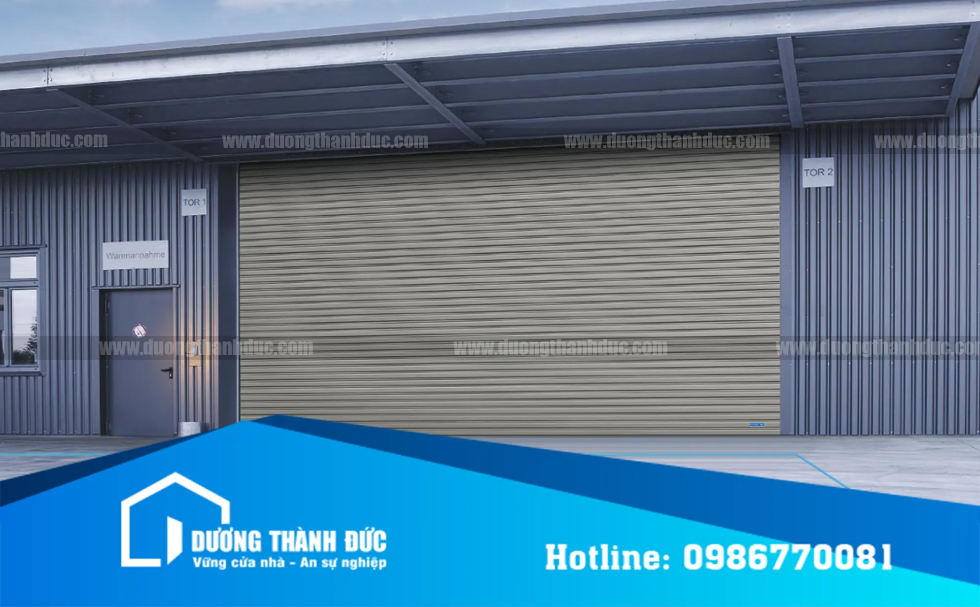 Cửa Cuốn Nhà Xưởng cho doanh Nghiệp