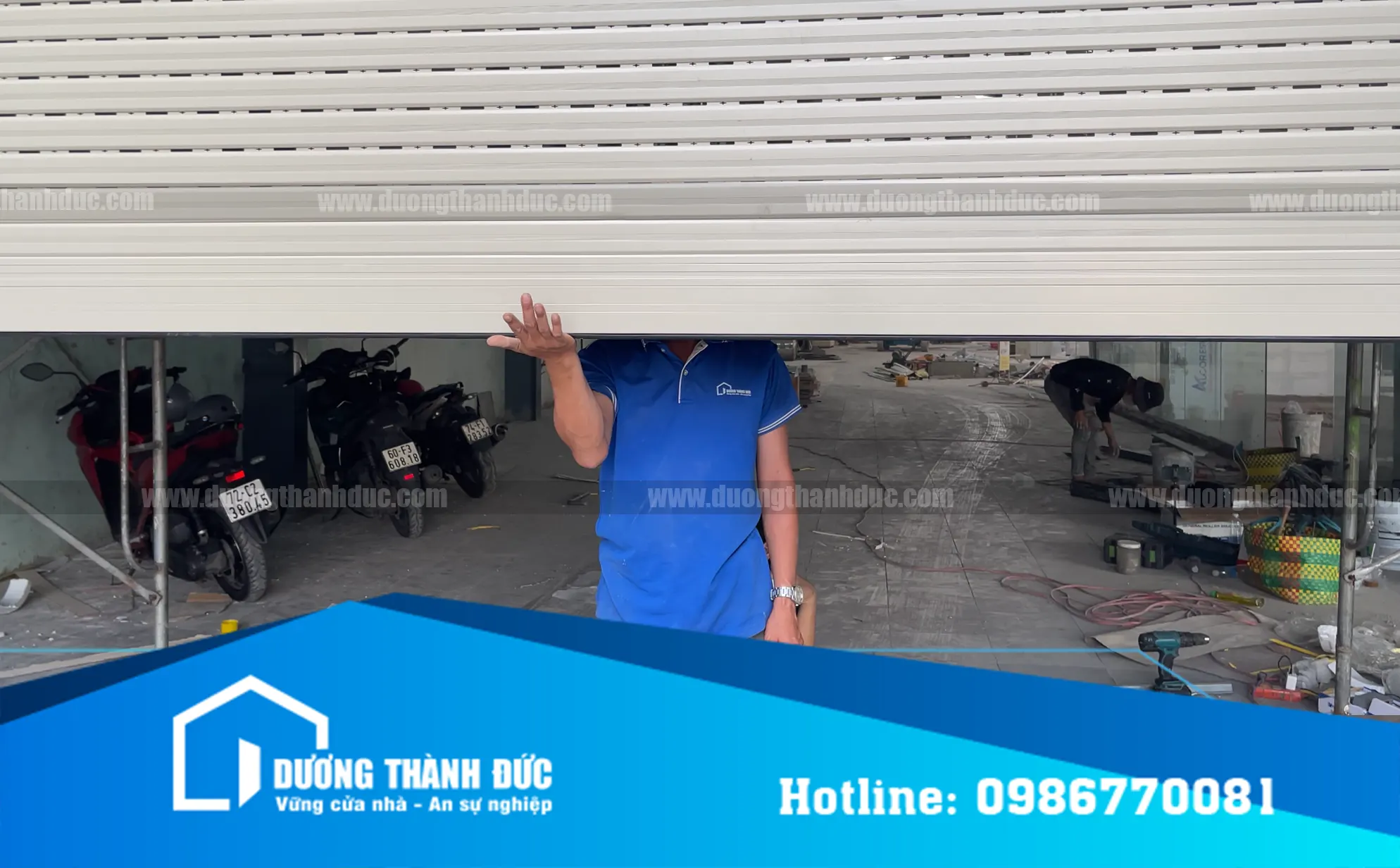 Lắp Đặt Cửa Cuốn Showroom Mitsubishi Biên Hòa Đồng Nai