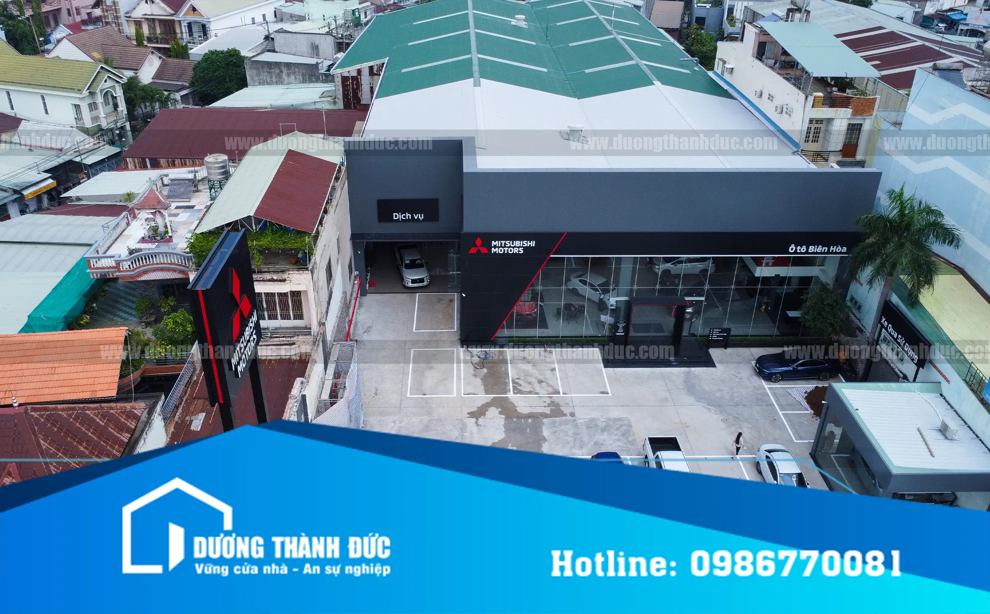 Lắp Đặt Cửa Cuốn Showroom Mitsubishi Biên Hòa Đồng Nai