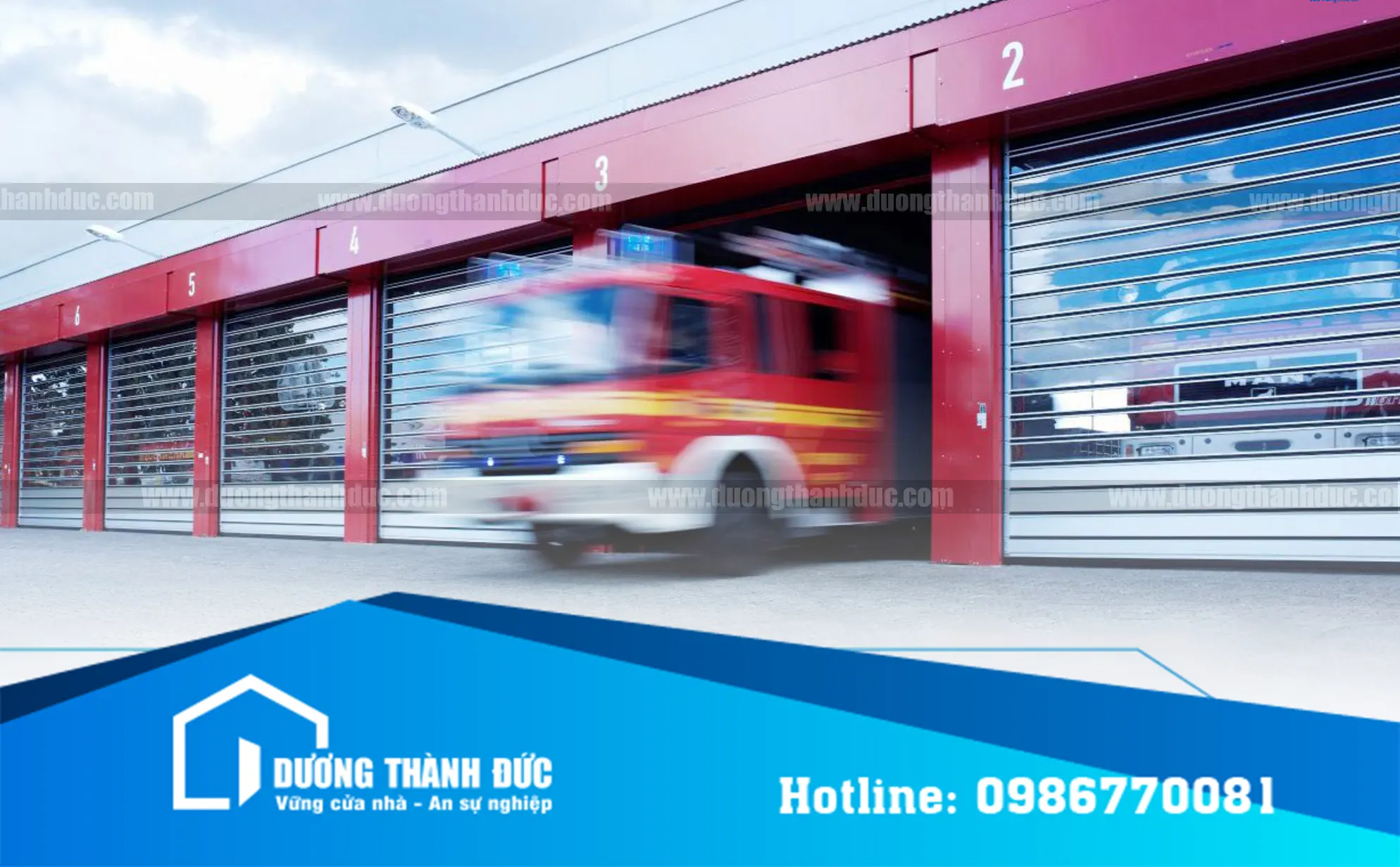 Cửa Cuốn Tốc Độ Cao Công Nghiệp Nhà Xưởng