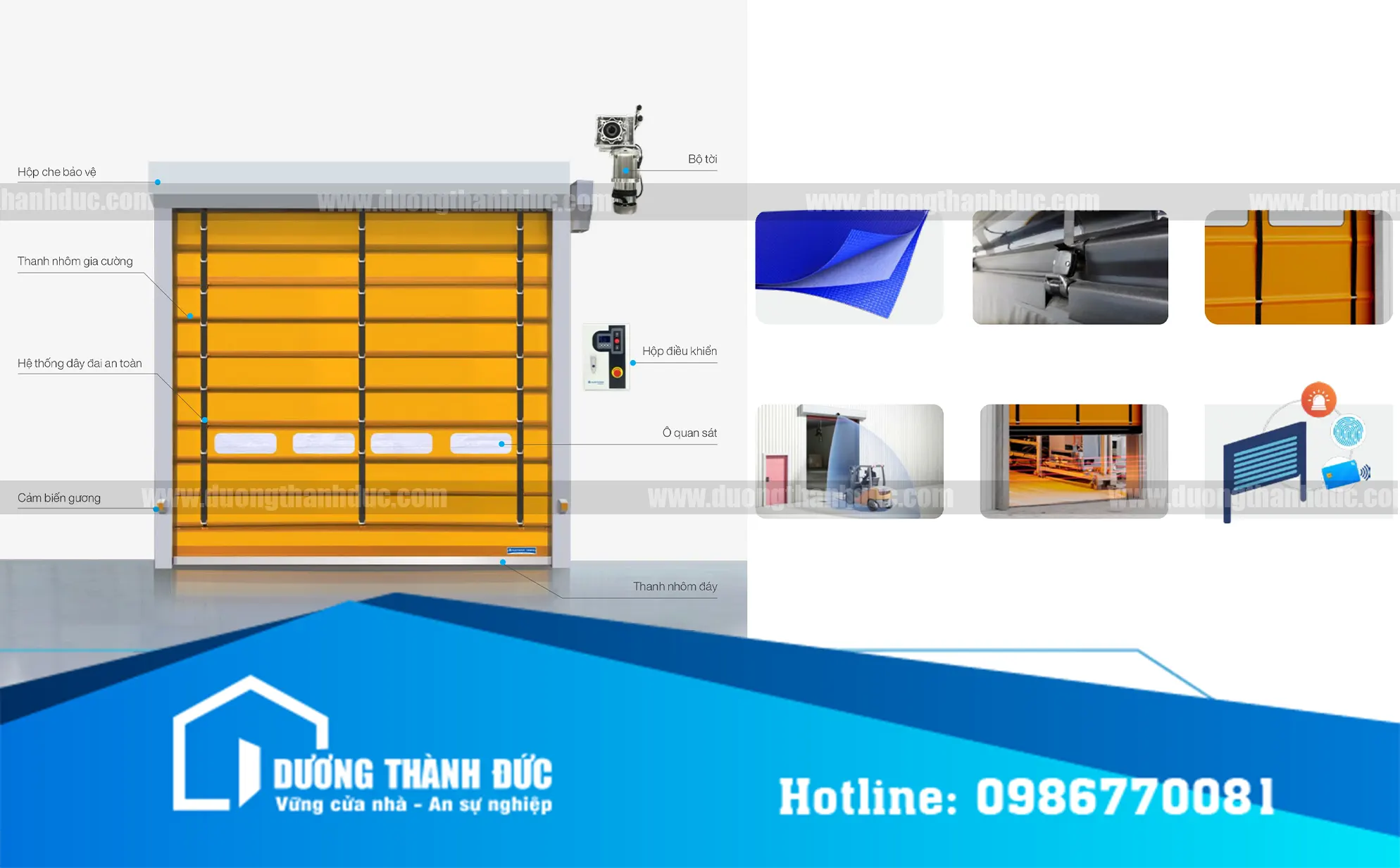 Cửa Cuốn Tốc Độ Cao Xếp Lớp - Cửa Cuốn Nhà Xưởng Cho Doanh Nghiệp