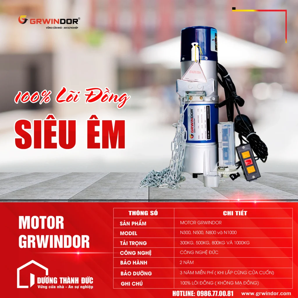 Motor Cửa Cuốn GRWINDOR