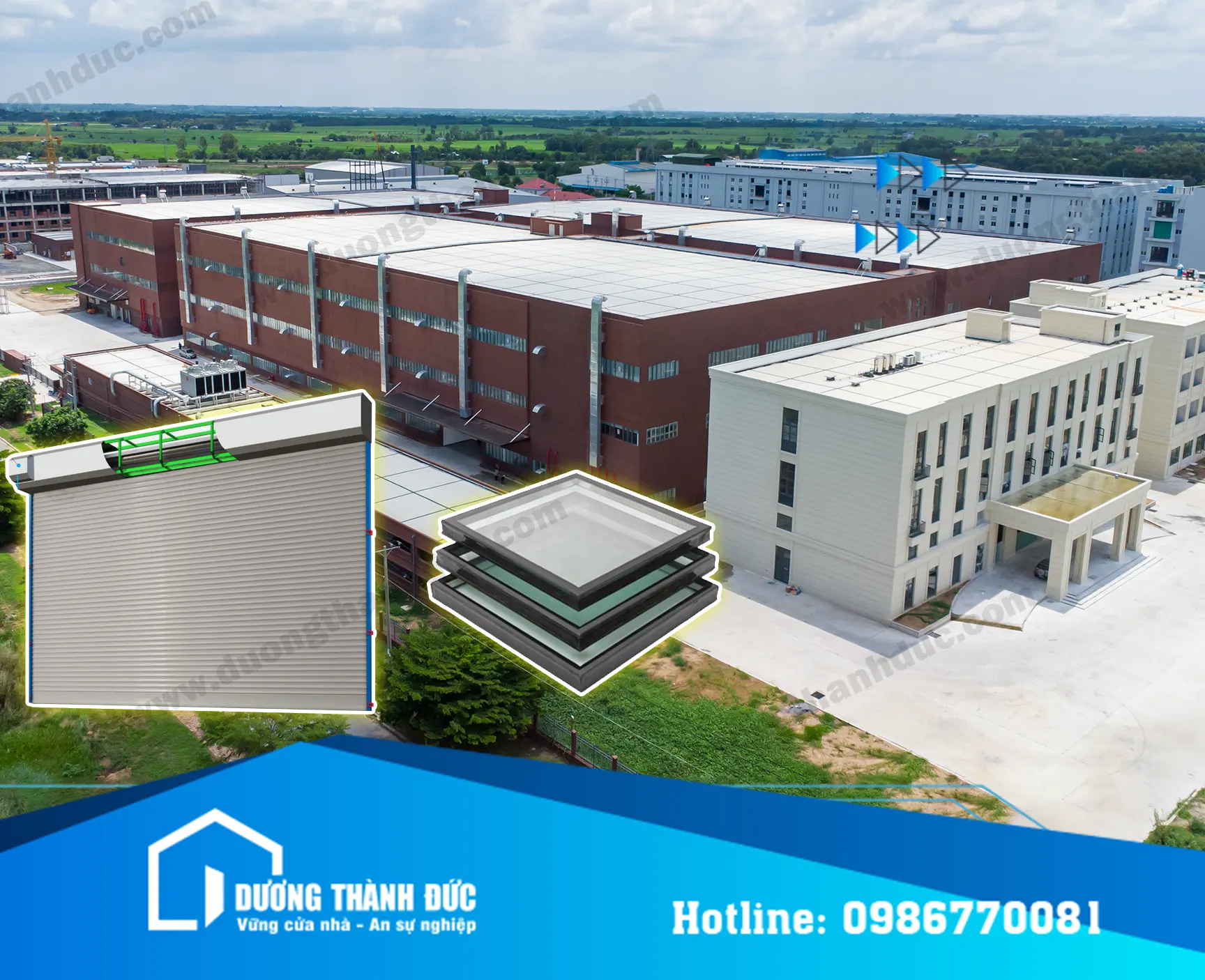 Nhôm Kính Nhà Xưởng Và Cửa Cuốn Công Nghiệp