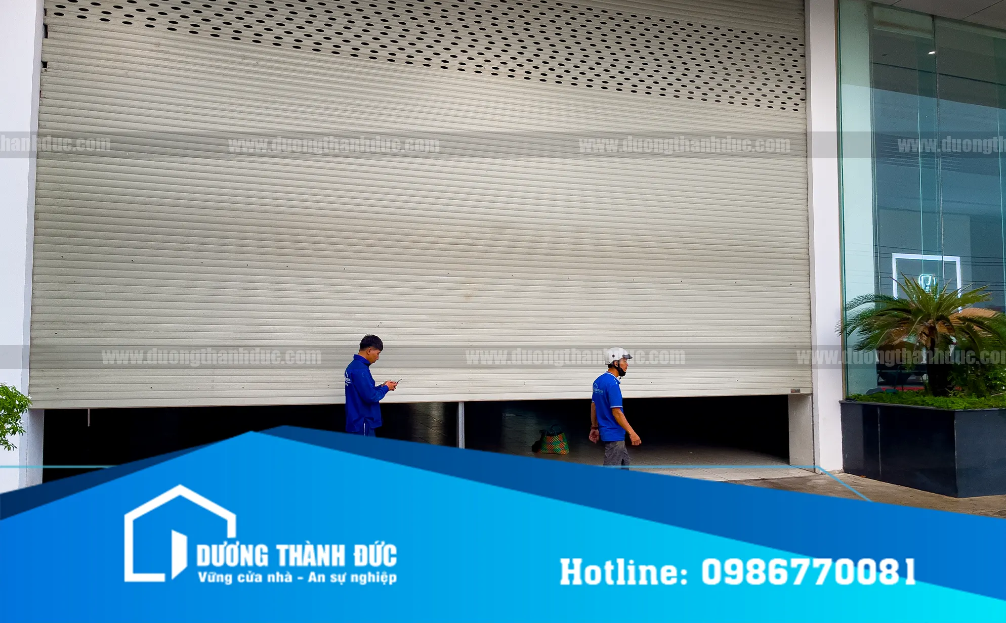 Bảo Trì Cửa Cuốn Nhà Xưởng Honda Tại KCN Amata Biên Hòa