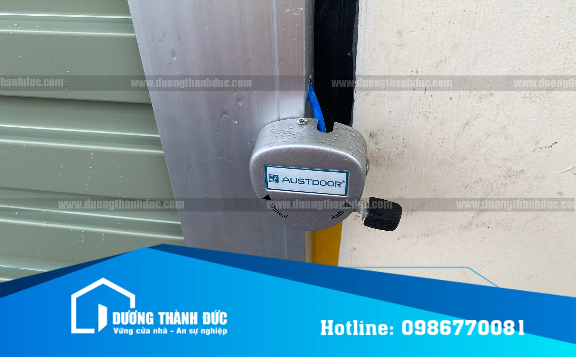 Hình Ảnh Thực Tế Lắp Đặt Chốt Ly Hợp Cửa Cuốn Tấm Liền Austdoor Cho Nhà Xưởng Virbac – KCN Sông Mây, Đồng Nai