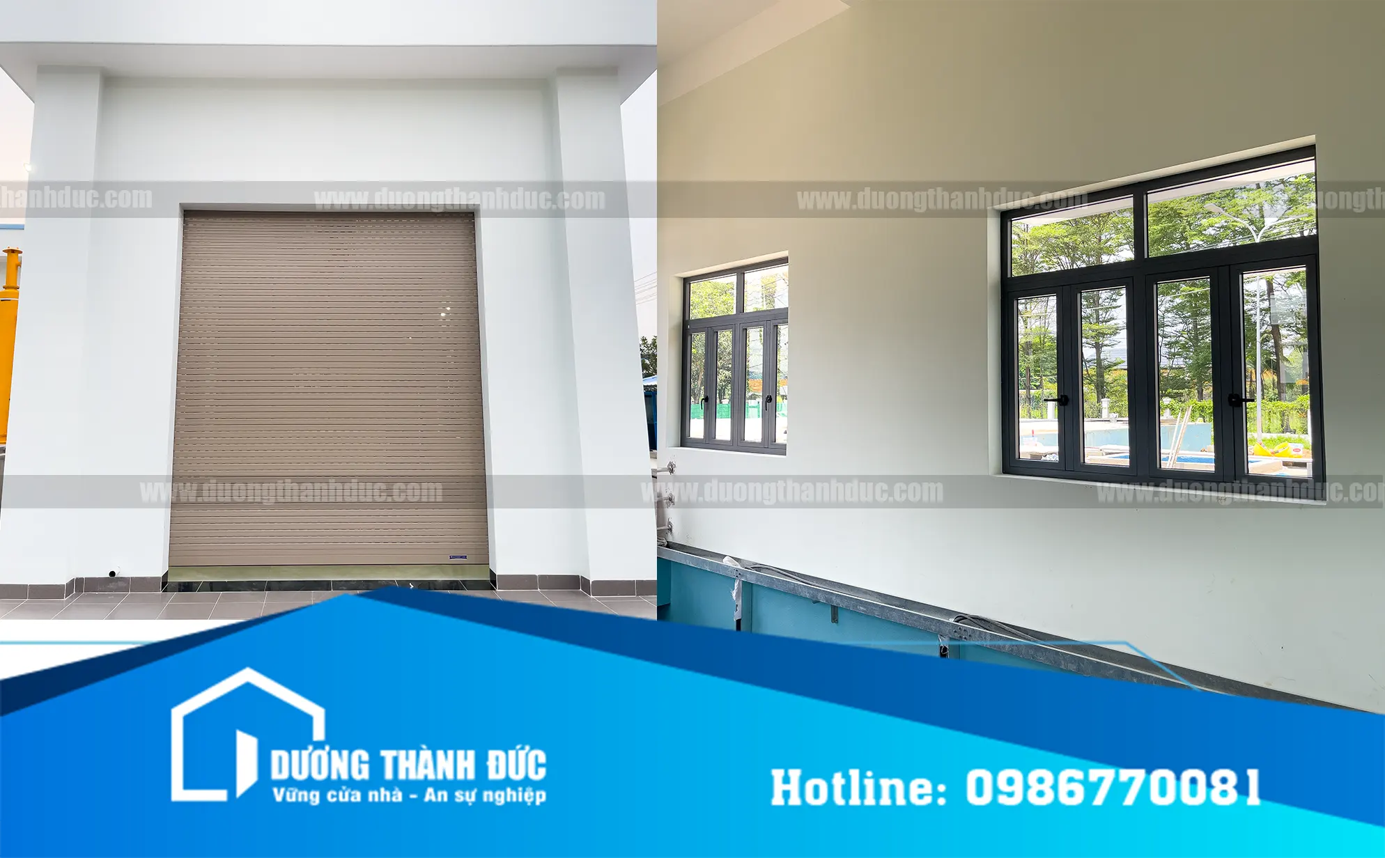 Hình Ảnh Thực Tế Lắp Đặt Cửa Cuốn Austdoor Biên Hòa Cho Trạm Bơm Loteco – Dự Án KCN Amata Đồng Nai