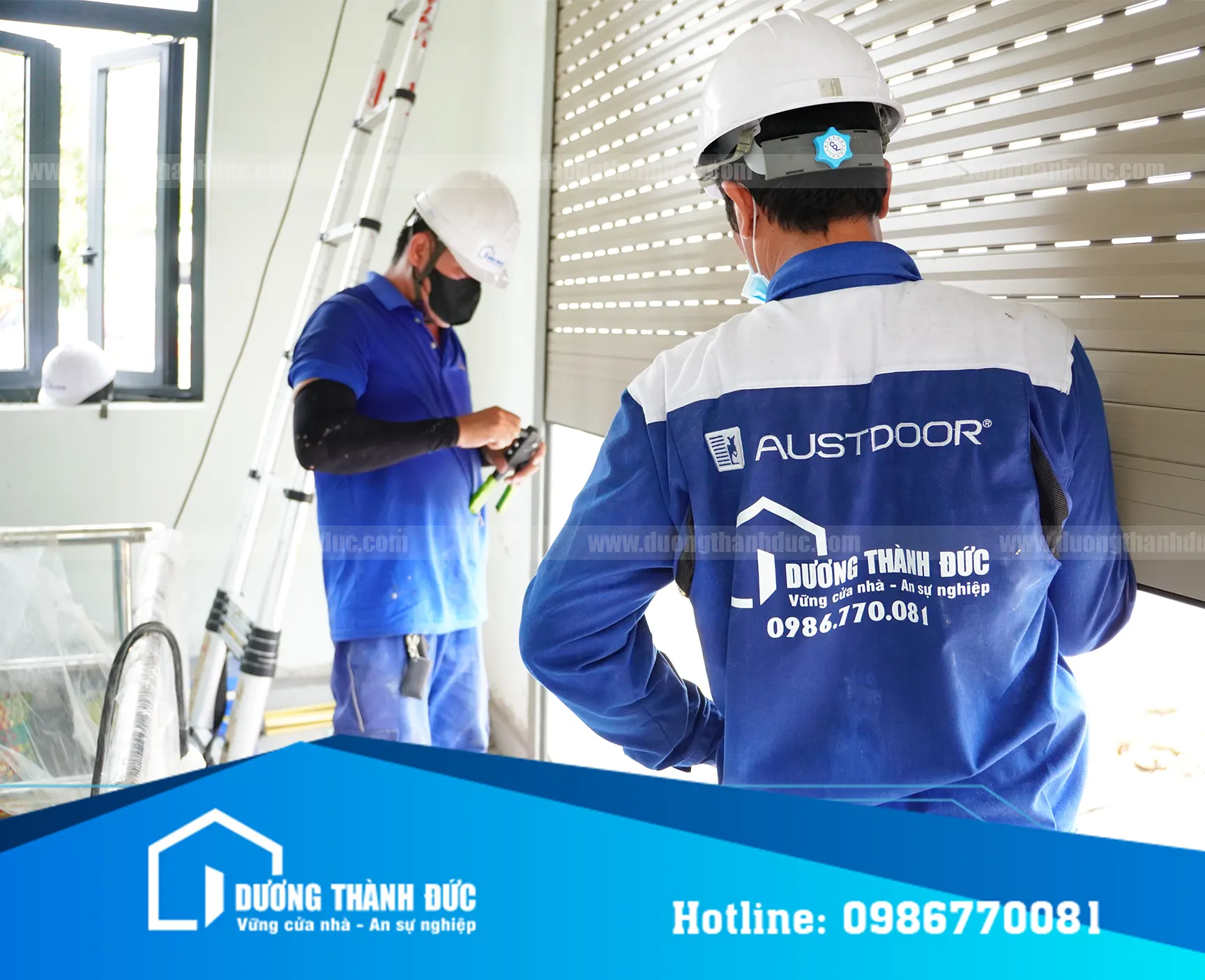 Hình Ảnh Thực Tế Lắp Đặt Cửa Cuốn Austdoor Biên Hòa Cho Trạm Bơm Loteco – Dự Án KCN Amata Đồng Nai