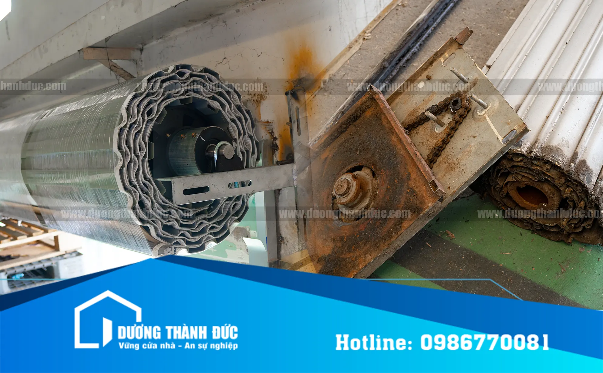 Lắp Đặt Cửa Cuốn Tấm Liền Austdoor CB Nhà Xưởng Hyundai KCN Biên Hòa 2 Đồng Nai