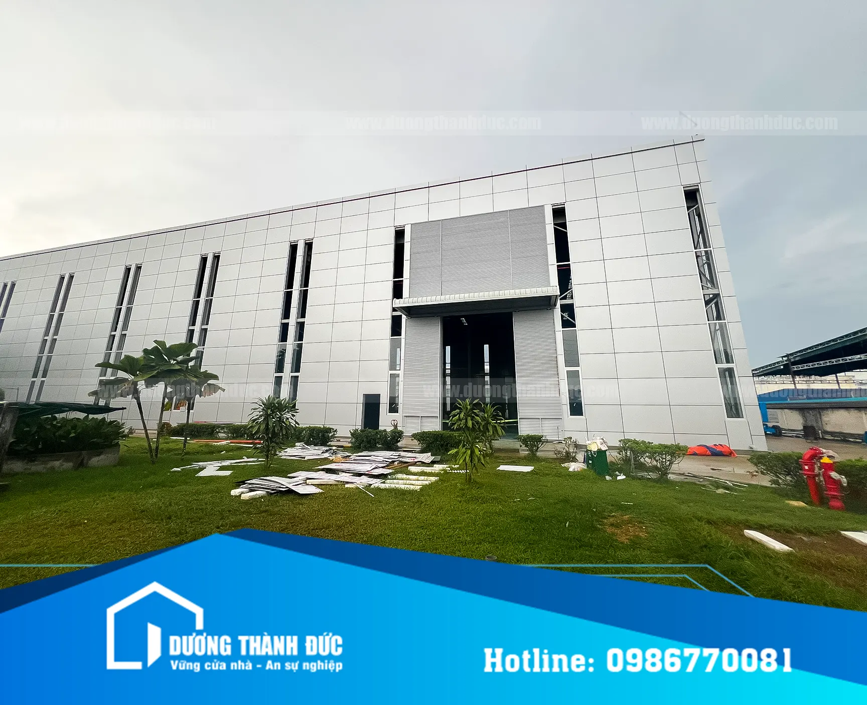 Lắp Đặt Cửa Cuốn Tấm Liền Cho Nhà Máy KAO-MENG Tại Biên Hòa Đồng Nai