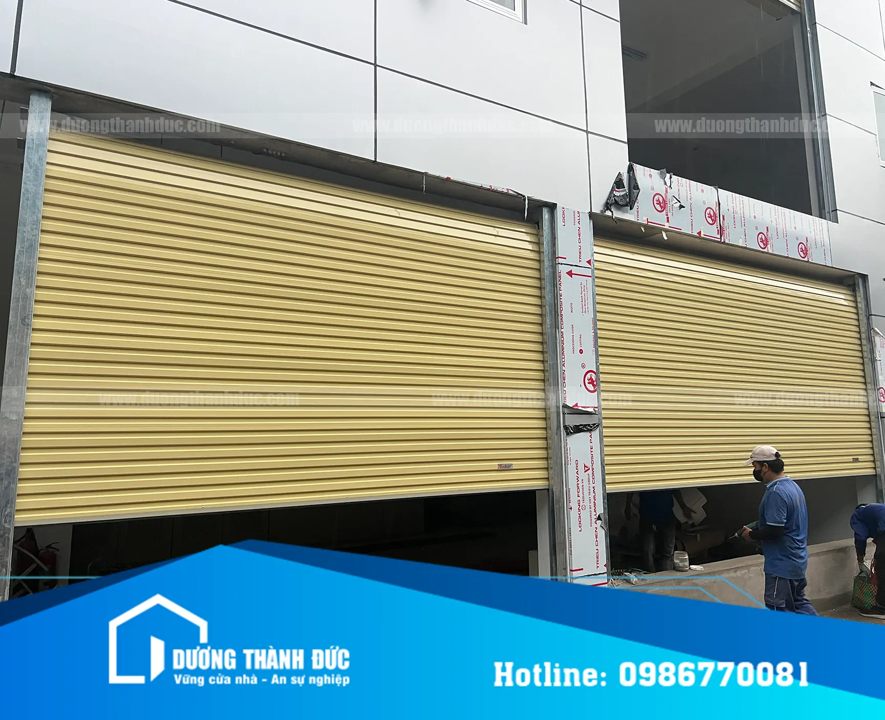 Lắp Đặt Cửa Cuốn Tấm Liền Cho Nhà Máy KAO-MENG Tại Biên Hòa Đồng Nai