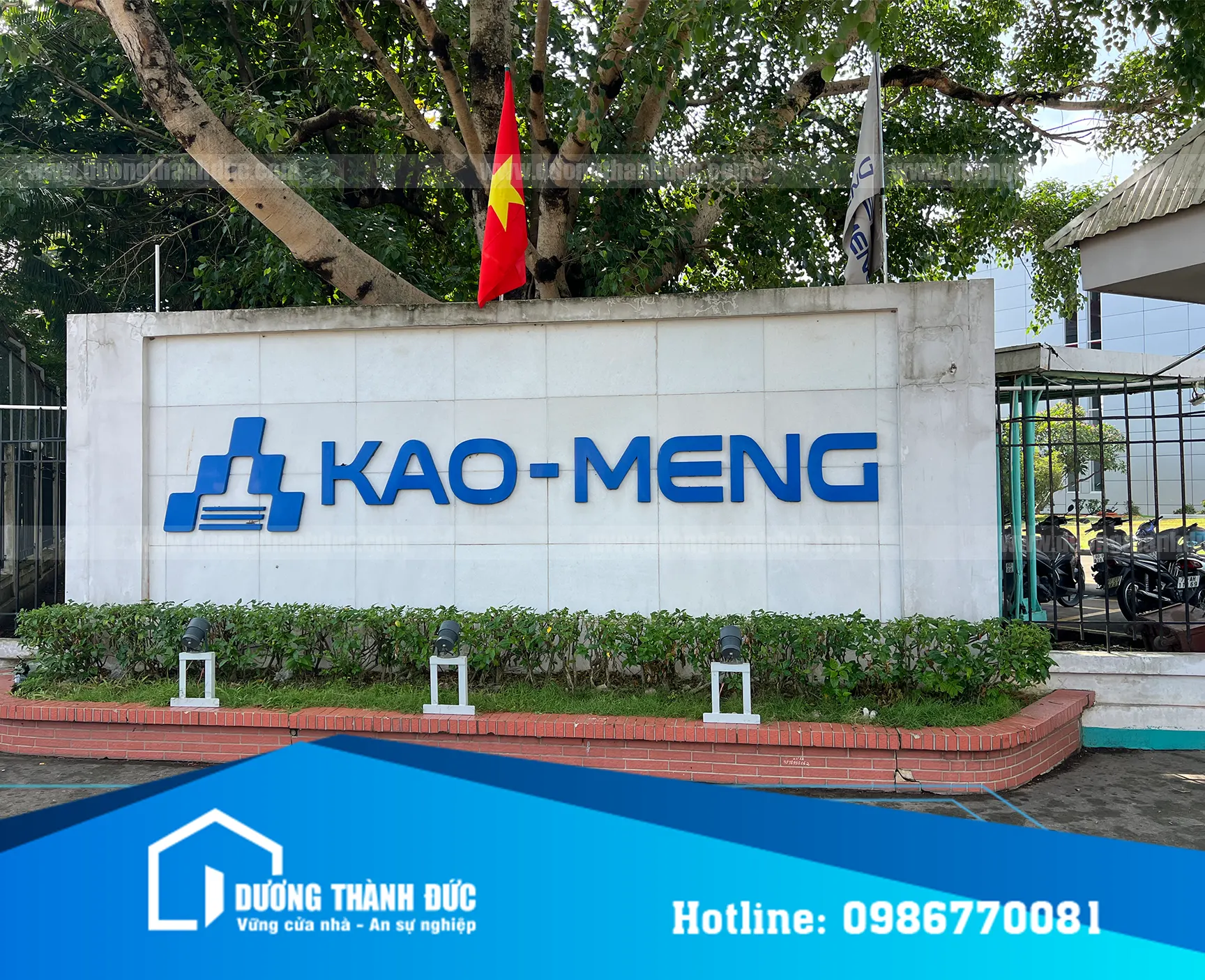 Lắp Đặt Cửa Cuốn Tấm Liền Cho Nhà Máy KAO-MENG Tại Biên Hòa Đồng Nai