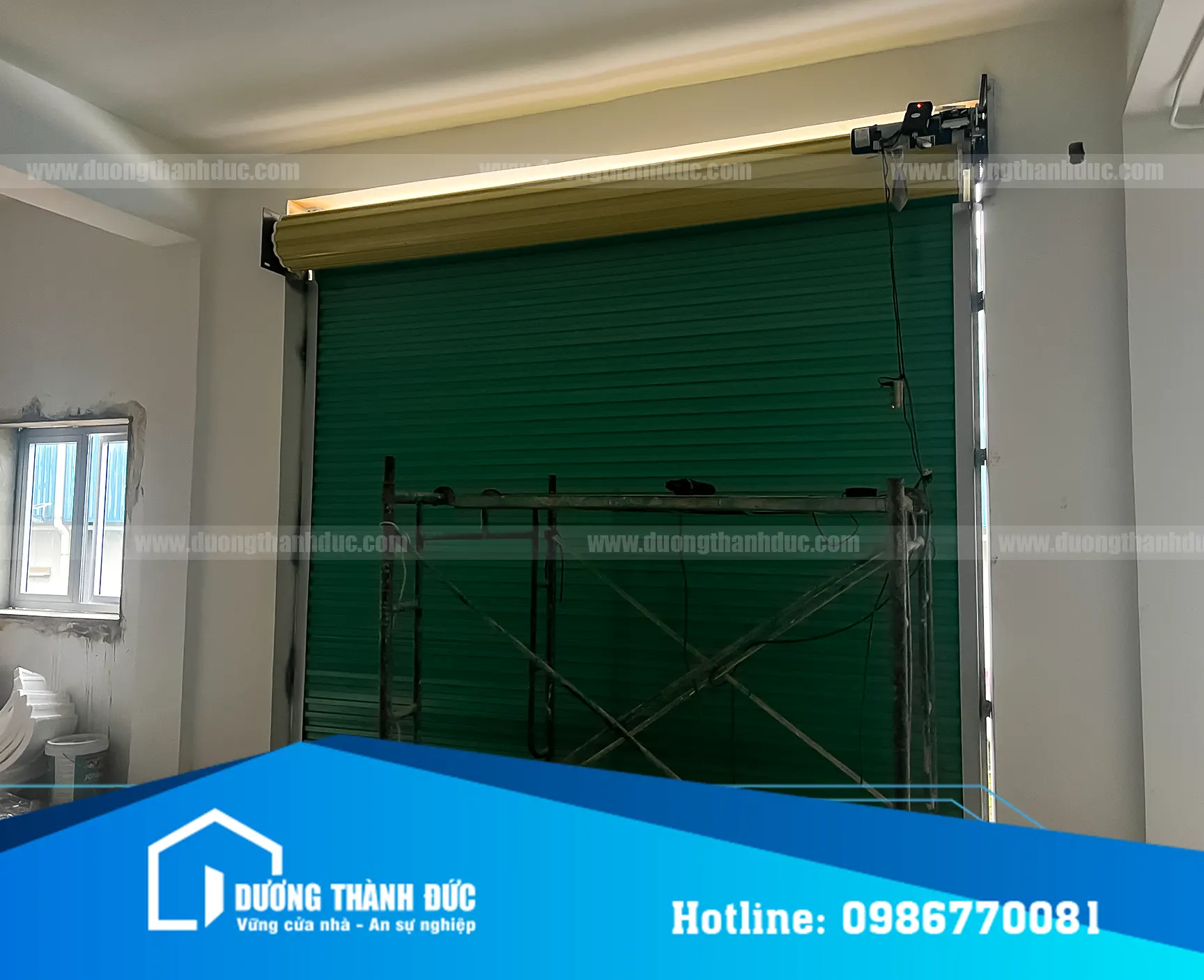 Lắp Đặt Cửa Cuốn Tấm Liền Cho Nhà Máy KAO-MENG Tại Biên Hòa Đồng Nai