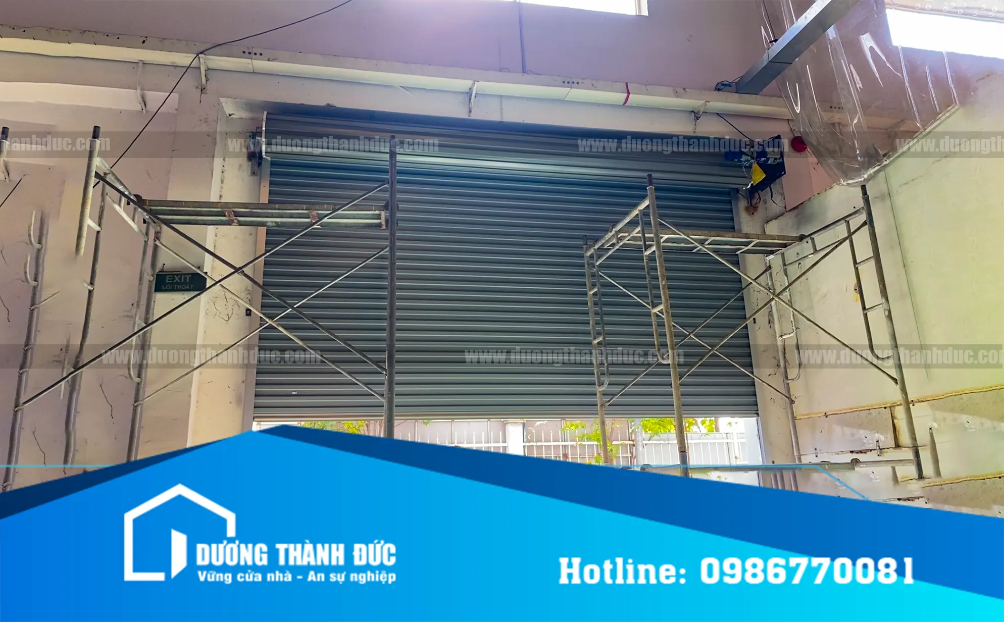 Lắp Đặt Cửa Cuốn Tấm Liền Austdoor CB Nhà Xưởng Hyundai KCN Biên Hòa 2 Đồng Nai