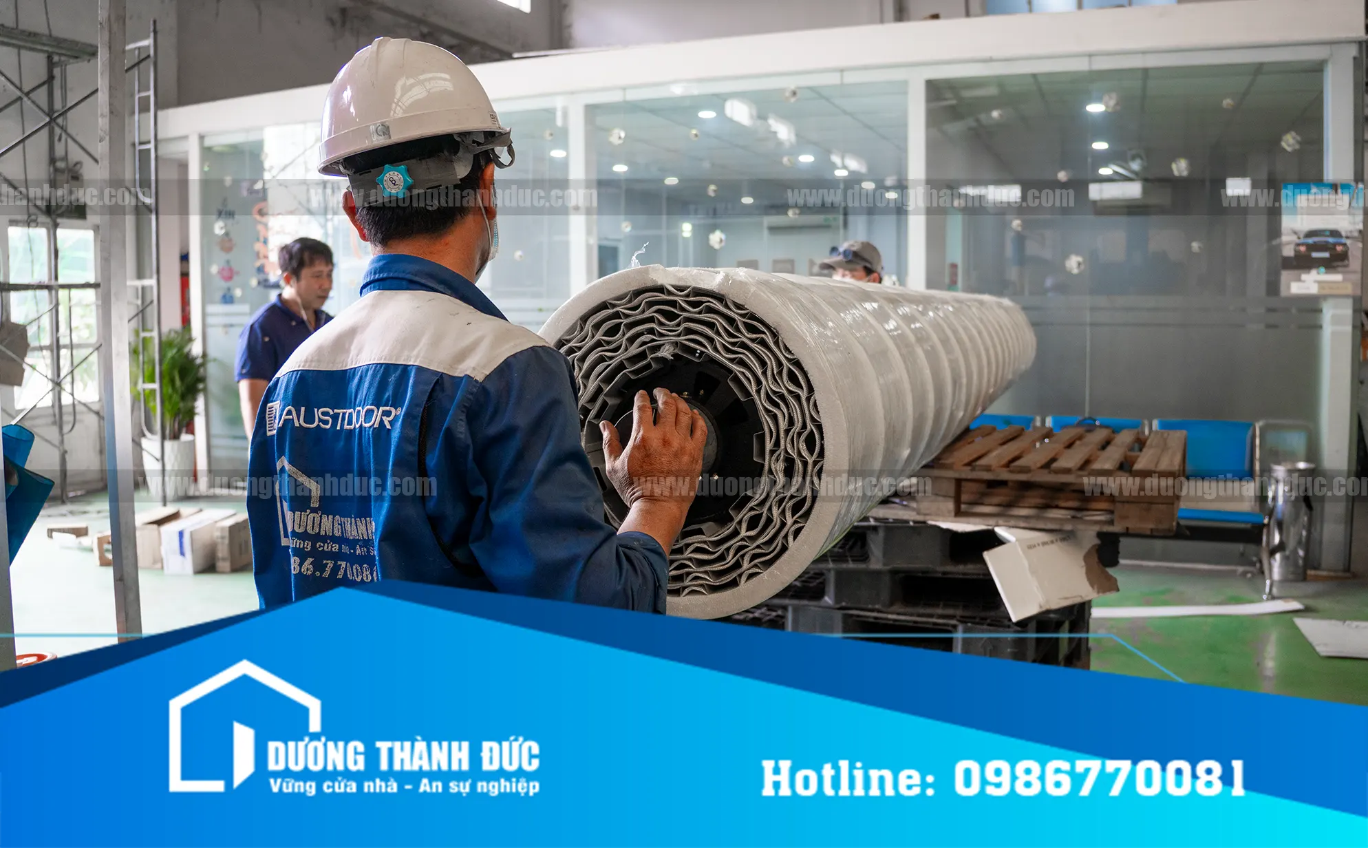 Lắp Đặt Cửa Cuốn Tấm Liền Austdoor CB Nhà Xưởng Hyundai KCN Biên Hòa 2 Đồng Nai