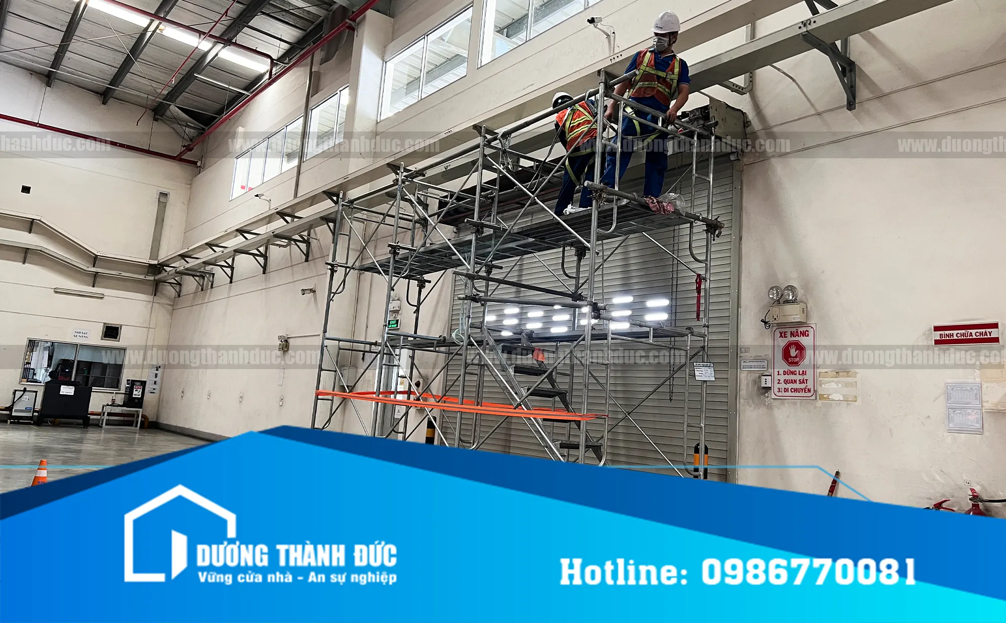 Lắp Đặt Và Bảo Trì Cửa Cuốn Nhà Xưởng Cho Nhà Máy Ajinomoto Long Thành