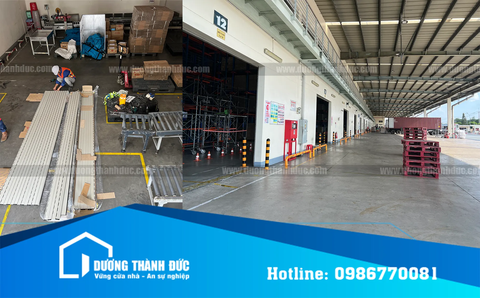 Lắp Đặt Và Bảo Trì Cửa Cuốn Nhà Xưởng Cho Nhà Máy Ajinomoto Long Thành