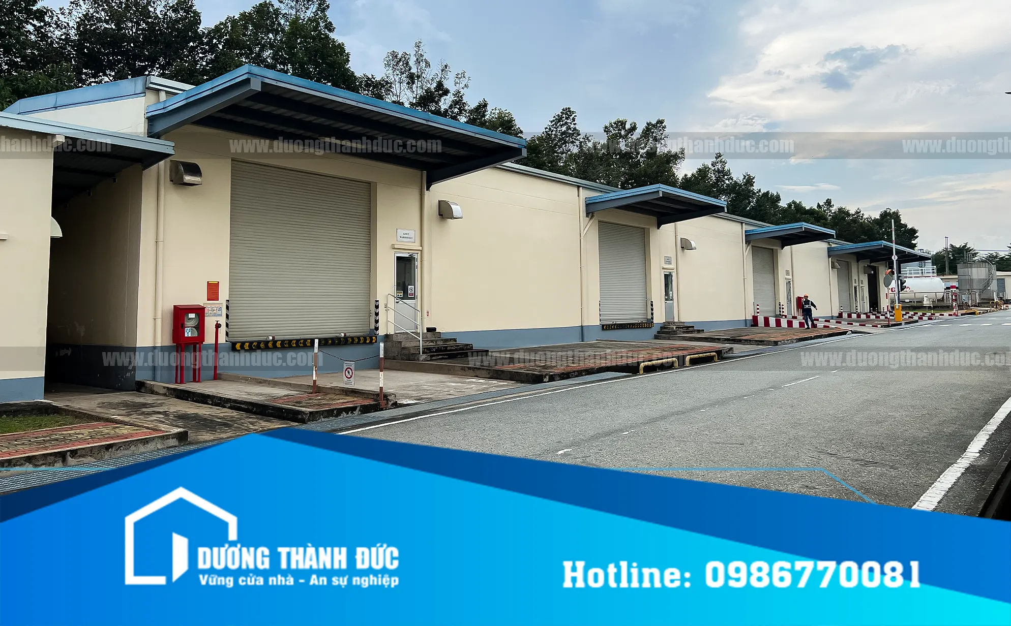 Lắp Đặt Và Bảo Trì Cửa Cuốn Nhà Xưởng Cho Nhà Máy Ajinomoto Long Thành