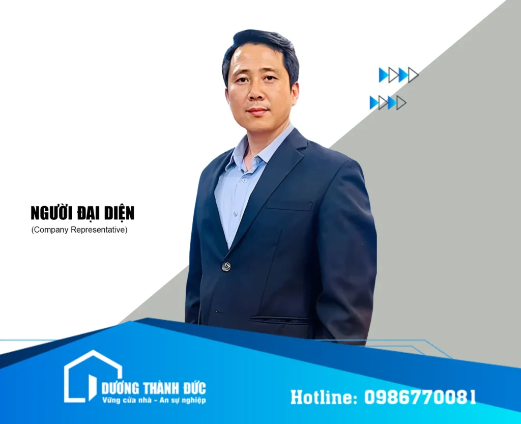 Người đại diện Cửa Cuốn Dương Thành Đức